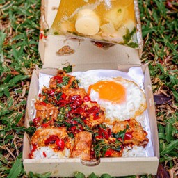 Set box S ข้าวกะเพราหมูสับ
