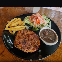 สเต็กหมูคุโรบุตะ