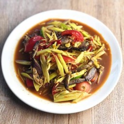 ตำมะม่วงปูปลาร้า