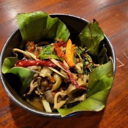 หมกเห็ดฟางขอน