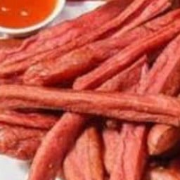 ไส้กรอกแดงเฟรนฟราย 1 ชุด