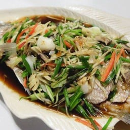 ปลานึ่งซีอิ๊ว