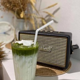 ชาเขียวน้ำมะพร้าวนมสด