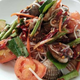 ตำหอยแครง