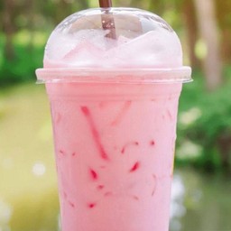 นมชมพูเย็น