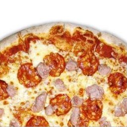 พิซซ่าซาลามีและอิตาเลียนซอสเสจ (M) | Salami and Italian Sausage Pizza