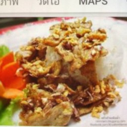 ข้าวไก่ทอดกระเทียมli