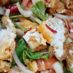 ยำไข่ดาว