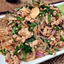 ลาบวุ้นเส้นหมู