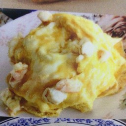 ข้าวไข่ข้นกุ้ง