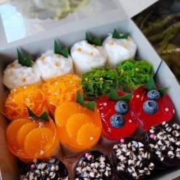 ขนมเค้ก/เค้กวันเกิด/บ้านขนมเค้ก คุณเจี๊ยบ ห้วยโป่ง