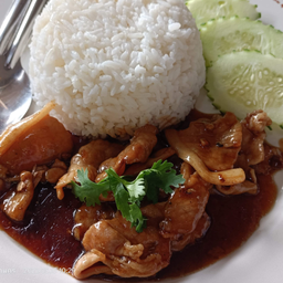 ข้าวหมูหวาน