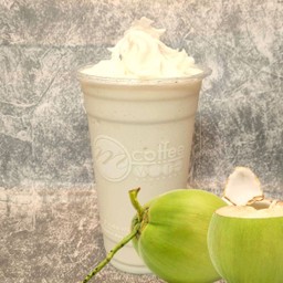 มะพร้าวนมสดปั่น