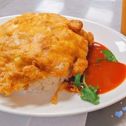 ข้าวไข่เจียวหมูสับ