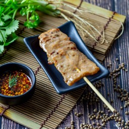 หมูปิ้งโบราณไม้ใหญ่(ไร้มัน)