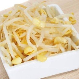 ถั่วงอกลวก