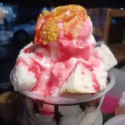 ปังเย็น นมชมพู