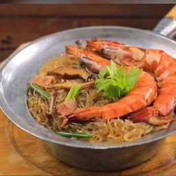 กุ้งอบวุ้นเส้น