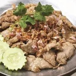 ข้าวหมูกระเทียม