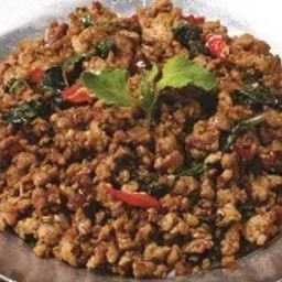 ข้าวกะเพราหมูสับ