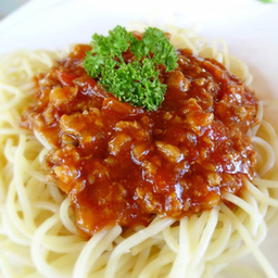 สปาเก็ตตี้ซอสไก่สับ