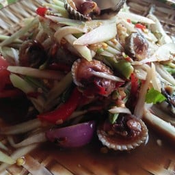 ตำหอยแครง