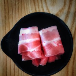 หมูสามชั้นสไลด์