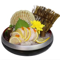 8 หอยเชลล์ ซาชิมิ