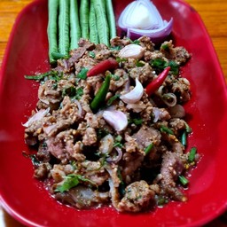 ก้อยเนื้อสุก เอาเปรี้ยว หรือ ขม ระบุด้วยนะคะ