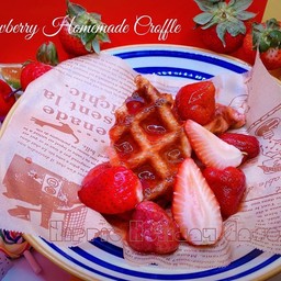 ครอฟเฟิล ซอสสตรอเบอร์รี่ โฮมเมด