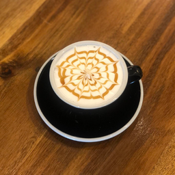 นมสดคาราเมลร้อน