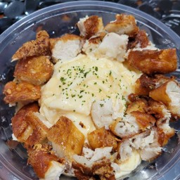 ข้าวไข่ข้นไก่ทอด