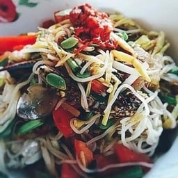 ตำปูม้า + กุ้งสด