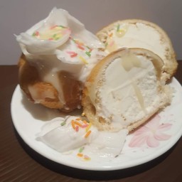 ไอติมทอดรส กะทิ มะพร้าวอ่อน