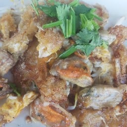 หอยแมลงภู่ทอด พิเศษเพิ่มหอย