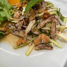 ยำเนื้อปูไข่ปู