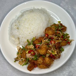 ข้าวยำไก่แซ่บ