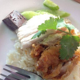 ข้าวมันไก่ผสม