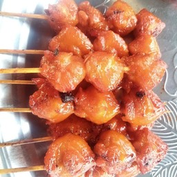 ไก่ย่าง ฟ้าใสปิ้งย่างซิ่ง ไก่แดงเมืองอรัญ สี่แยกสถานีรถไฟอรัญประเทศ