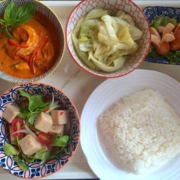 ชุดพะเเนงกุ้ง