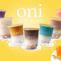 Oni milk & tea ตลาดหน้าเซ็นทรัลอุดร Oni milk&tea@centraludon