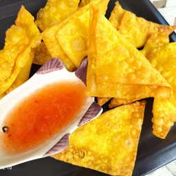 เกี๊ยวเปล่าทอด