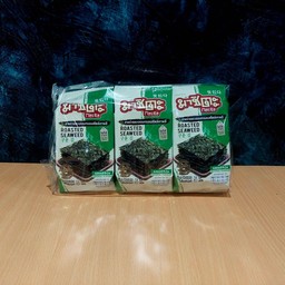 สาหร่ายมาชิตะ รสดั้งเดิม 1 แพ็ค มี 6 ห่อ