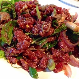 ก้อยขมเนื้อ