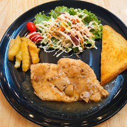 สเต็กไก่นุ่ม