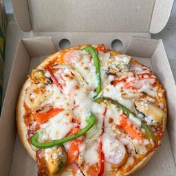 พิซซ่าหน้า ซีฟู้ด L