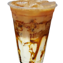 ชาไต้หวันลาเต้+บราวน์ชูการ์