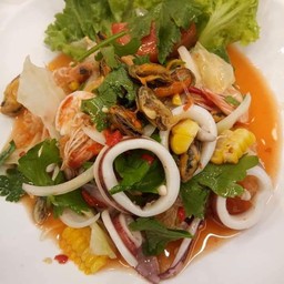 ยำวุ้นเส้นทะเล