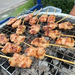 ข้าวเหนียวหมูปิ้ง - หน้าโครงการ JSP ซอยรังสิต-นครนายก34/1