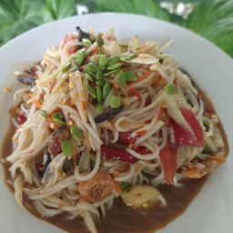 ตำซั่ว ปูปลาร้า